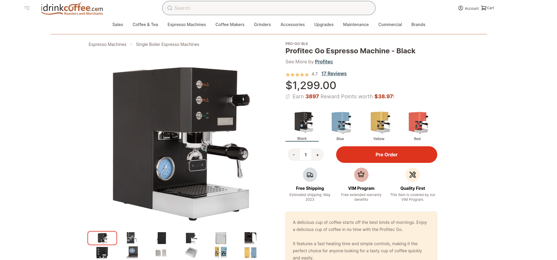 Product Page